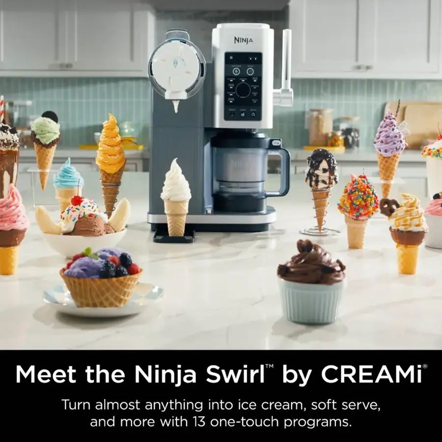 Ninja CREAMi Swirl Soft Serve and Ice Cream Maker - Links