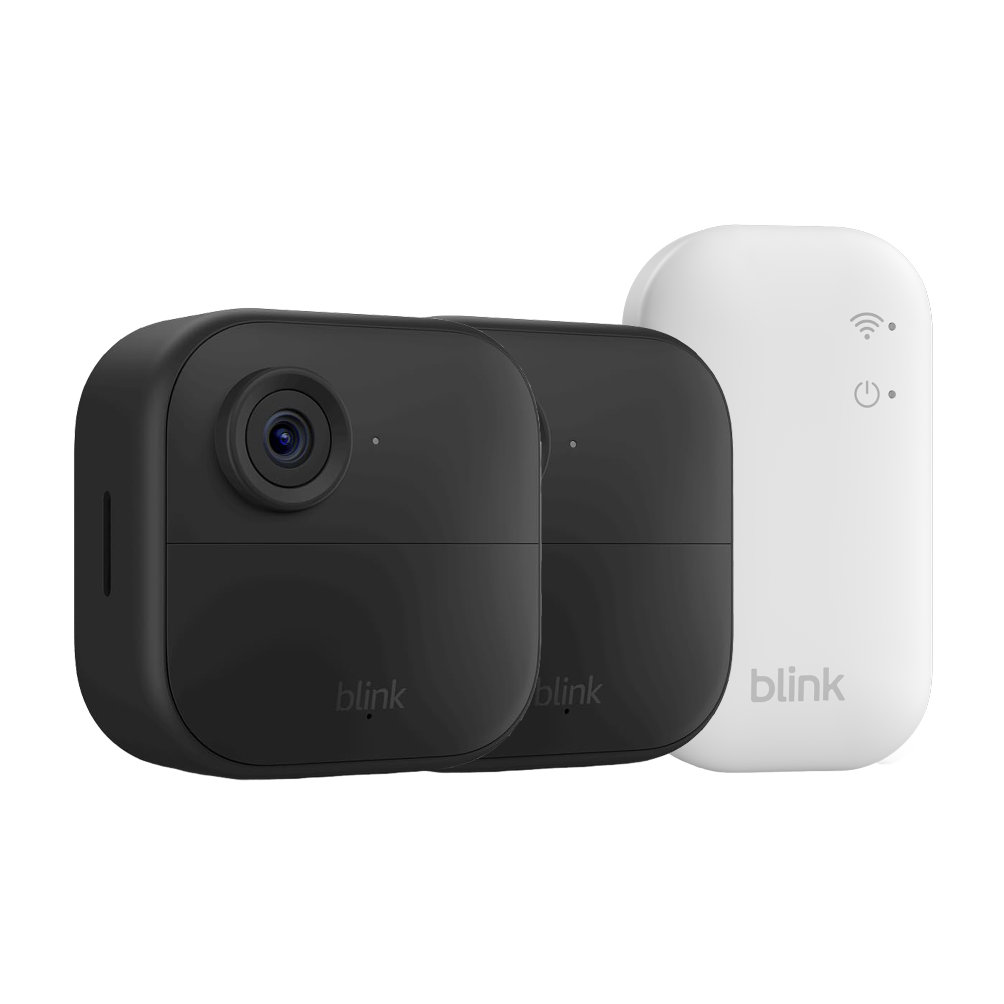 Blink Outdoor 4 Security Camera - 2 Camera System - Black - Links ...