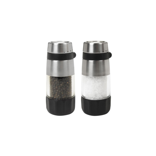 OXO Accent MessFree Salt & Pepper Grinder Set Links Unlimited 
