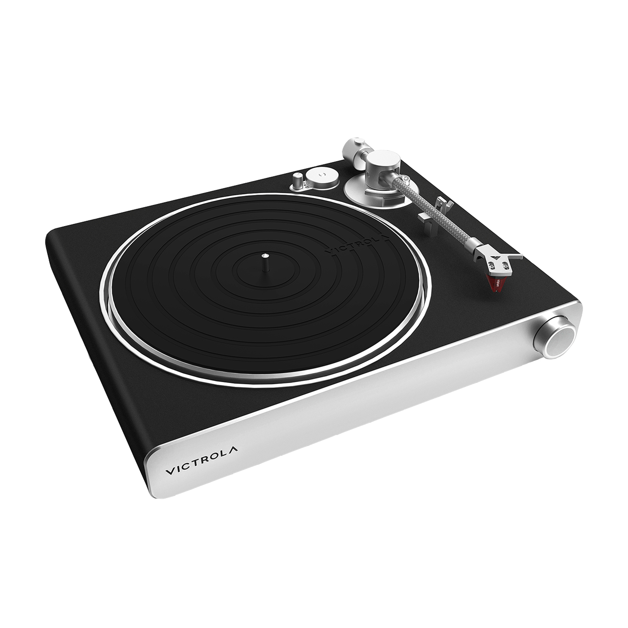Victrola Stream Carbon Turntable Black/Silver Links Unlimited Web