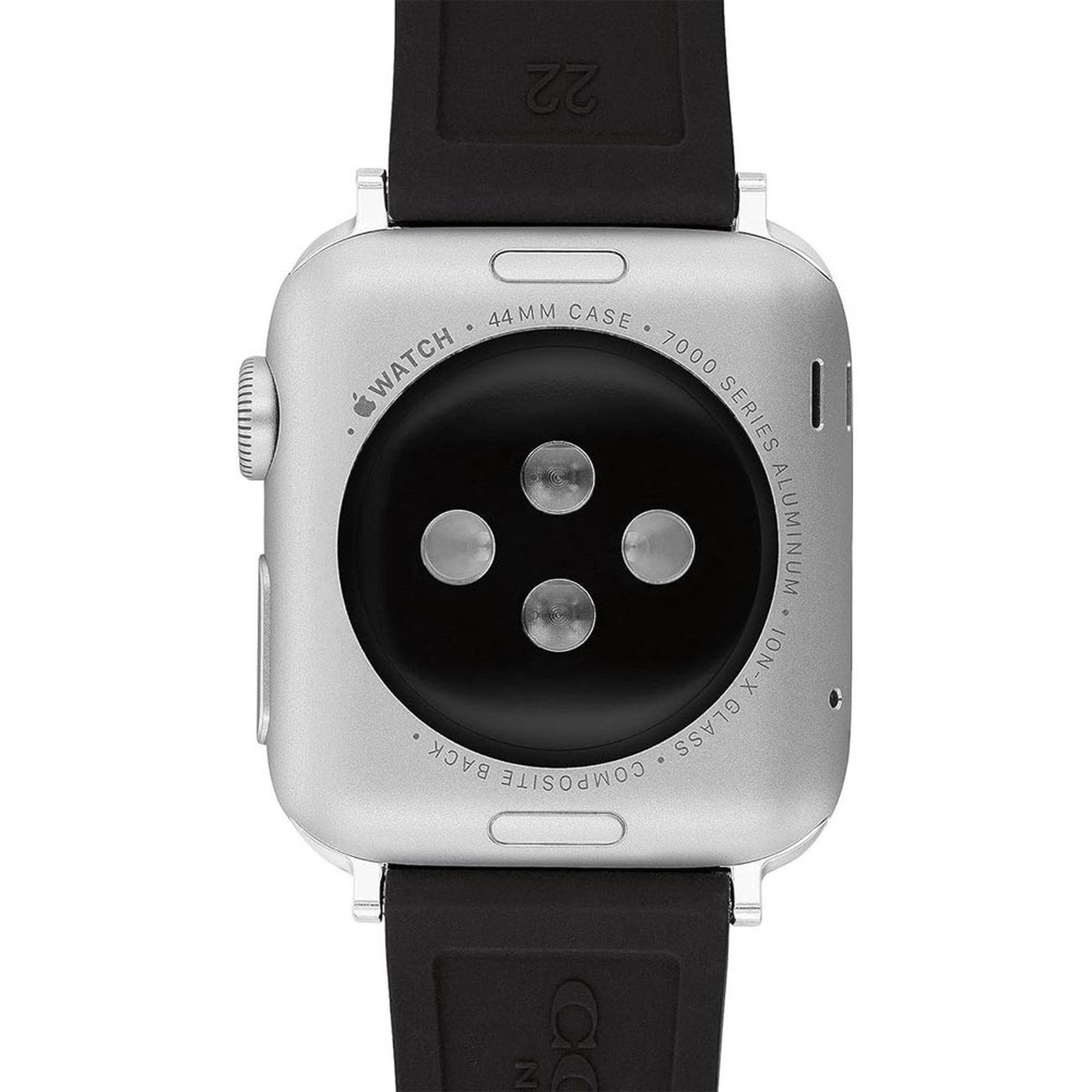 Coach black silicone rubber strap signature C round face Coach Silicone Band Wristwatches for Women for sale | eBay main image 3
