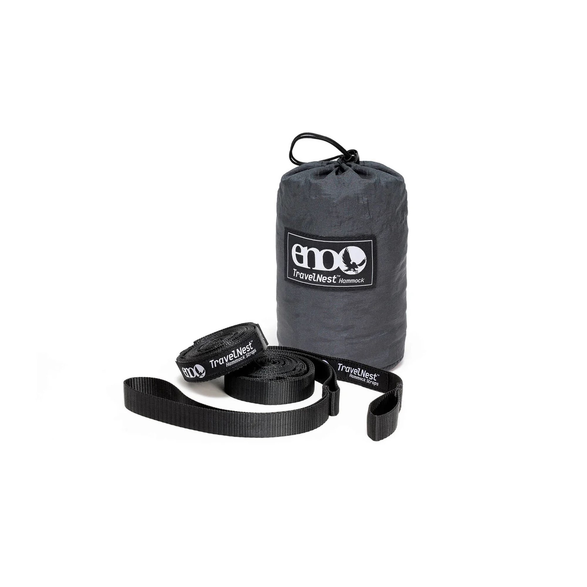 ENO TravelNest Hammock + Straps Combo - Charcoal - Links Unlimited Web