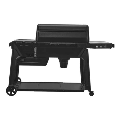 Woodridge Pro Pellet Grill_Black_Back.png