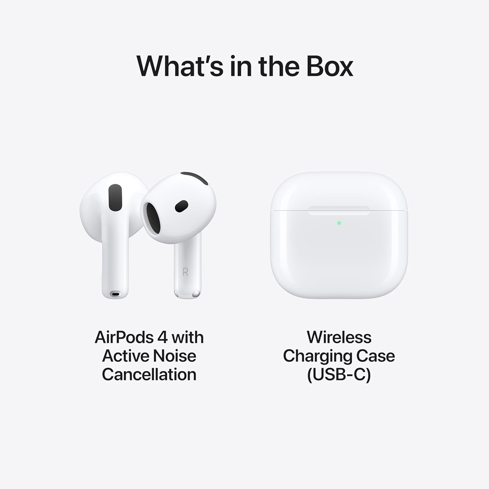 Apple AirPods 4 with Active Noise Cancellation - Links Unlimited