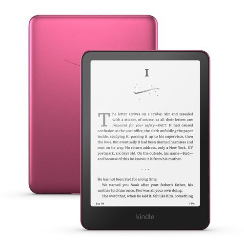 Kindle Raspbery Amazon Kindle Paperwhite Signature Edition (32GB) - Metallic Raspberry ...